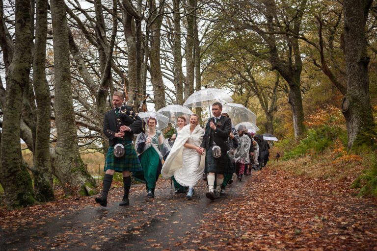 A Isle of Skye Winter Wedding on a Beach