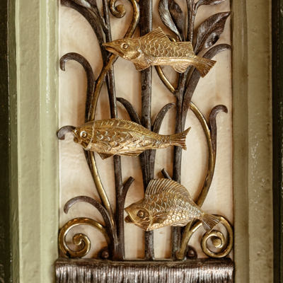Ornate detailing in the victorian pumping station